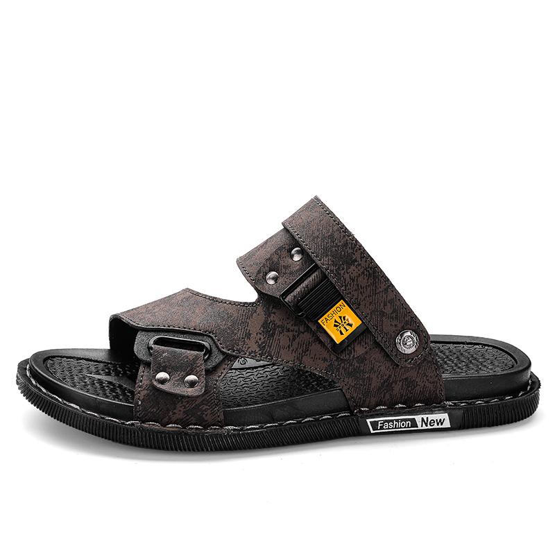 Fashion Men's Sandals Fashion Rubber Light Sandal Summer Casual Platform Sandals for Men Beach Sandal New Comfort Slippers Sandalias Hom