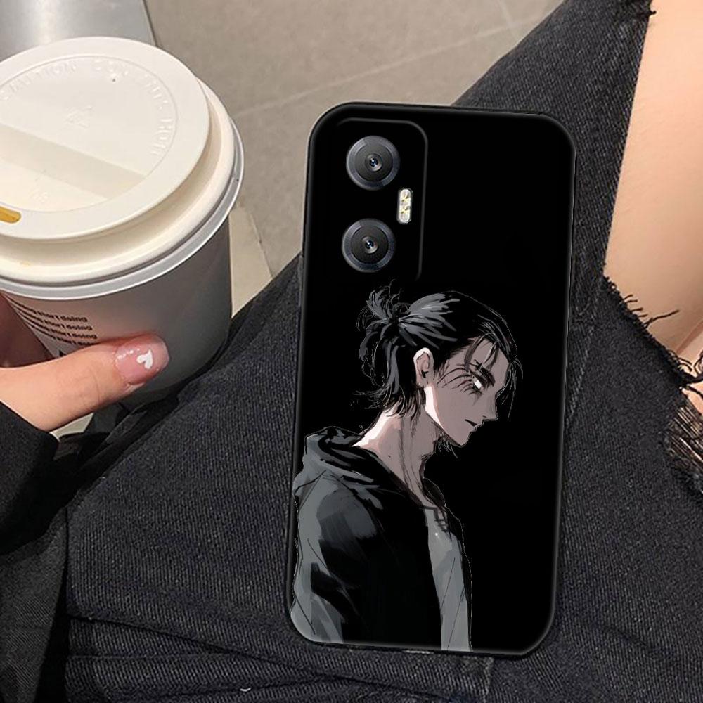 A-Attack On T-Titan Eren Cover Phone Case For Infinix HOT 60 50 10 10I 10S 11 12 12I 20I 20S 30I ZERO X 20 30 40 Silicone Case