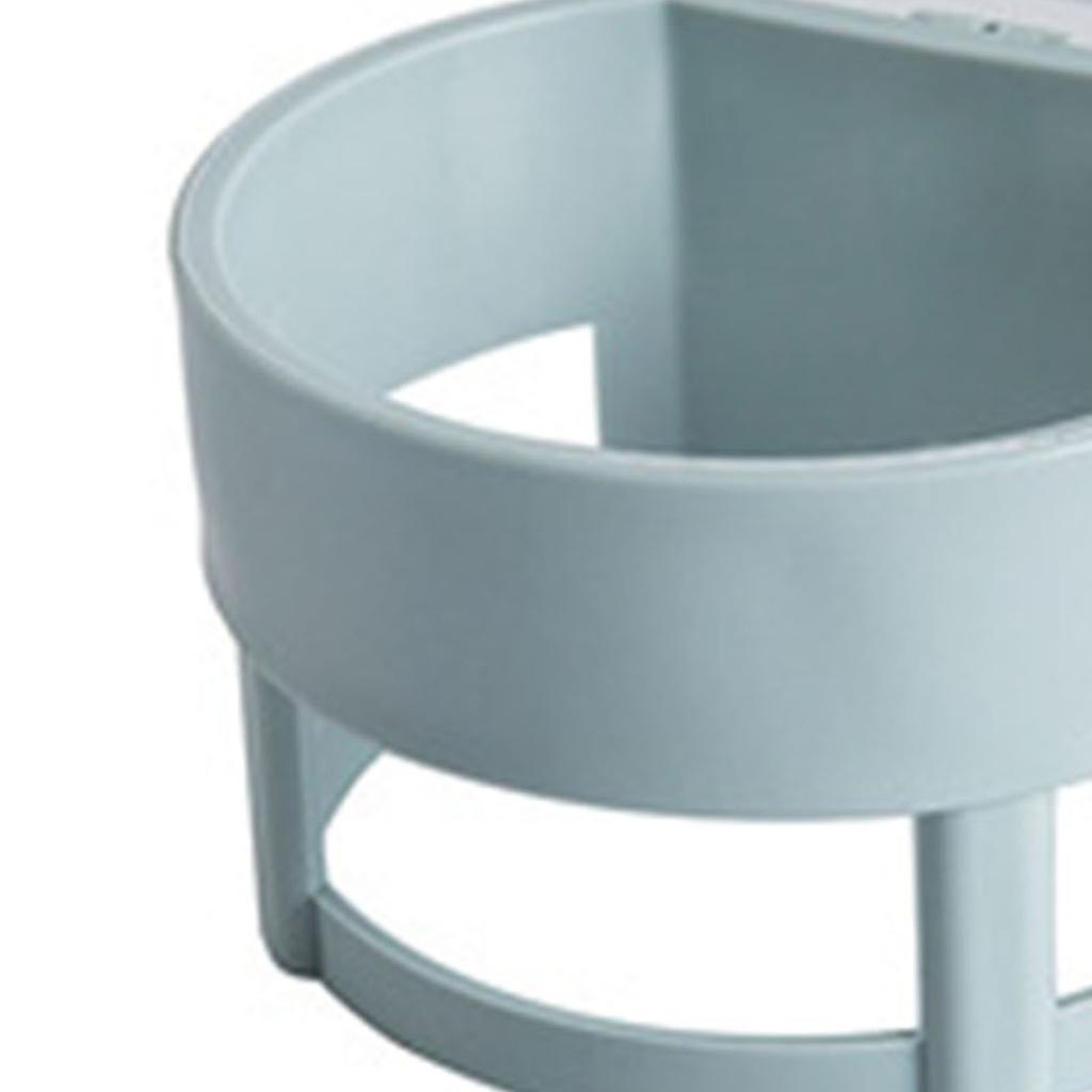 Hårfönshållare med ett hål, platsbesparande, självhäftande, väggmonterad, universell passform, hårfön