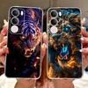 For Vivo Y19S V2419 Cool Dragon Tiger Painting Phone Case For Vivo Y19s Y 19S 4G Soft Silicone TPU Cases