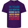 55th Birthday 55 Year Old Unisexs Light Cotton TShirt