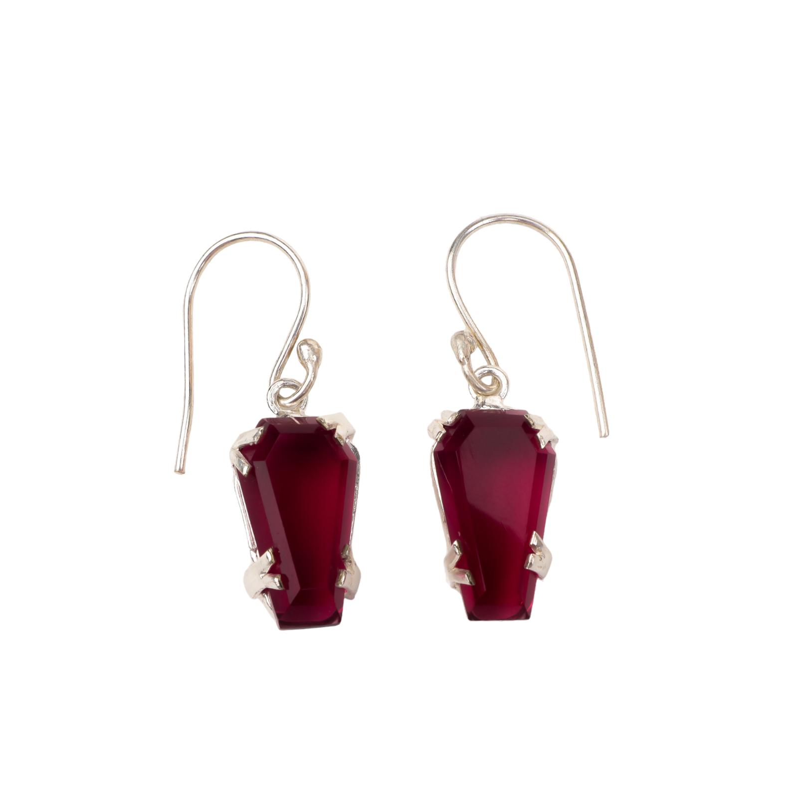 

Pink Tourmaline Gemstone 925 Sterling Silver Handmade Drop/Dangle Earrings 1.45 EE-129-1