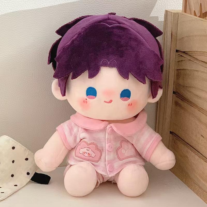 About 20Cm Love and Deepspace Xavier Rafayel Soft Plush Boneless Sitting Posture Doll Changeable Outfits Toy Girls Birthday Gift