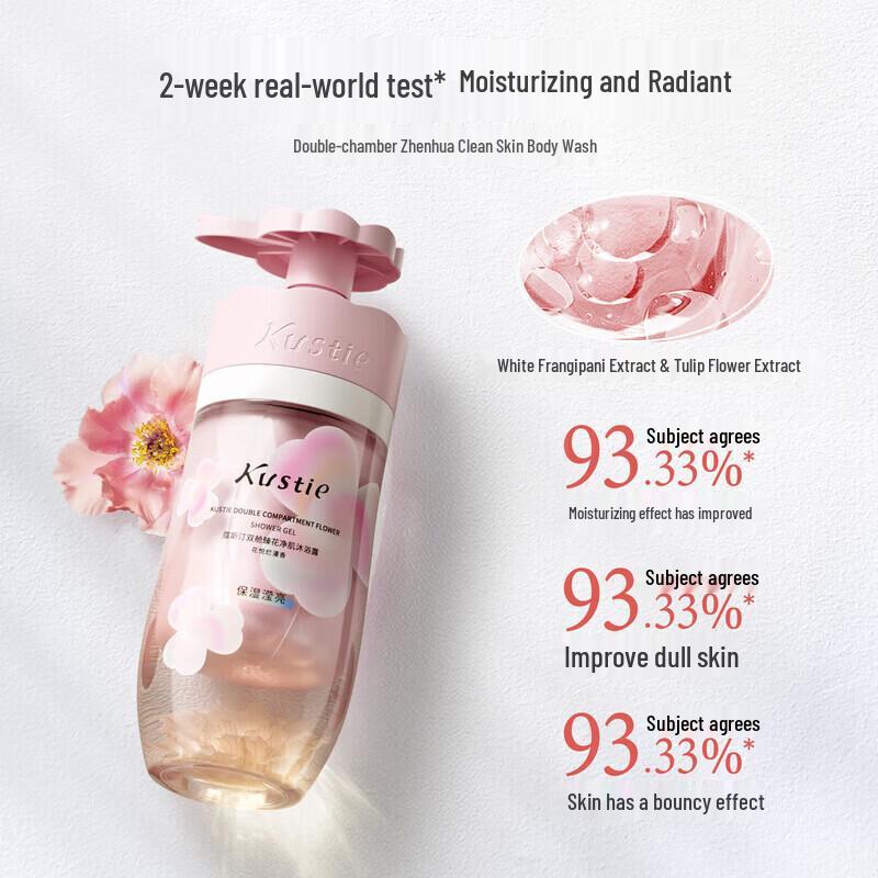 Cosette Double Chamber Purifying Body Wash Set