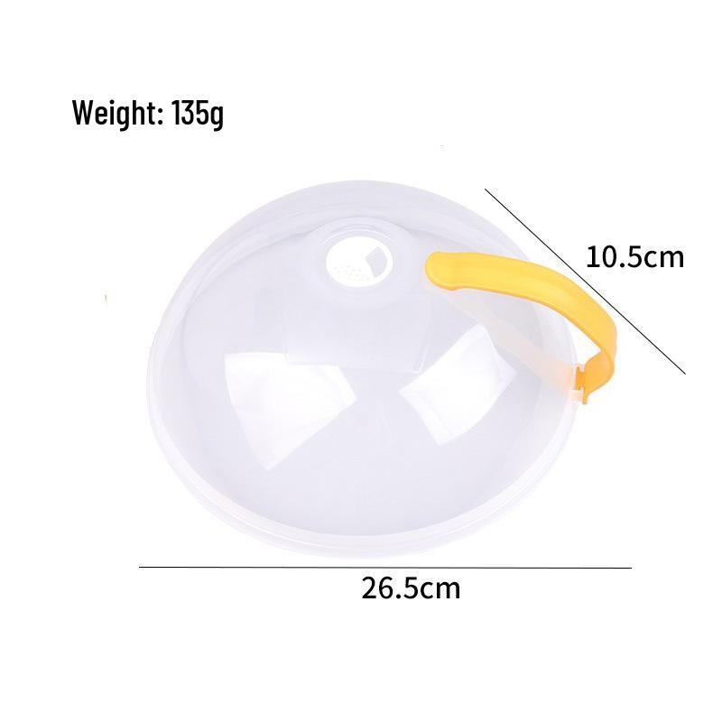 High-Temperature Resistant, Oil & Splash-Proof Microwave Food Cover