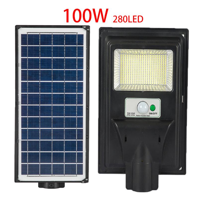 Outdoor LED Solar Street Lamp - Waterproof, Rural & Household Lighting