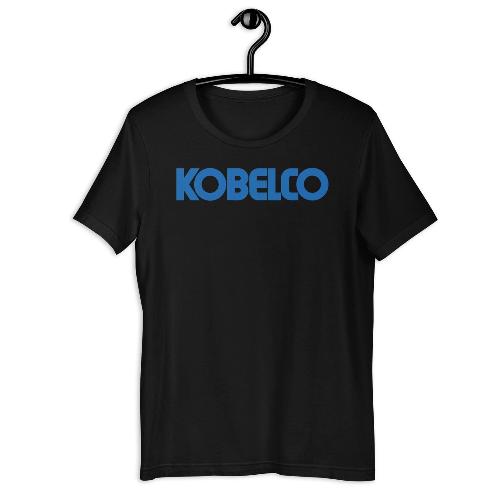 KOBELCO CRANE LOGO T-SHIRT AMERICAN USA FUNNY  Tee  S M L XL 2XL 3XL 4XL 5XL XL