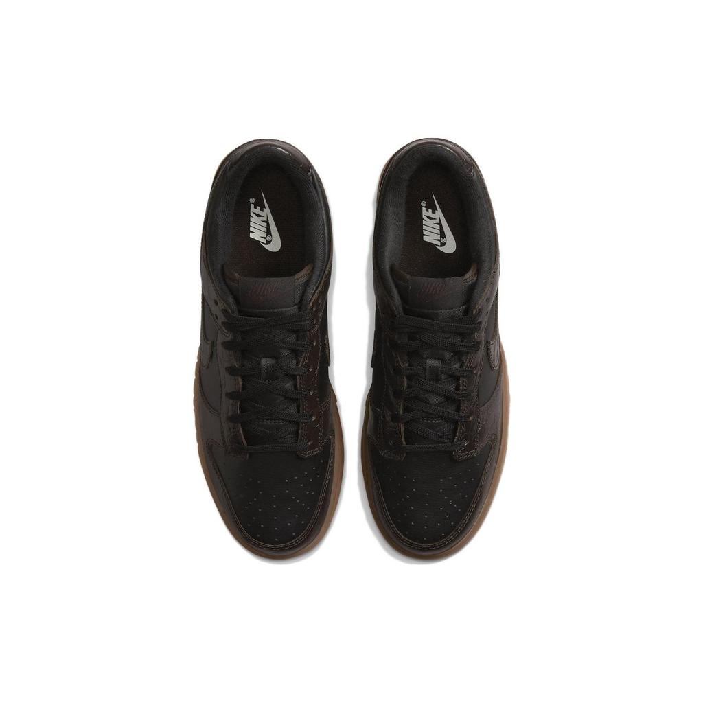 Nike Dunk Low SE Chocolate Croc Men Sneakers Black Velvet-Brown Brown-Basalt DV1024-010