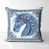 Luxury Equestrian Throw Pillow Covers For Home Decor Polyester sofa  cushion cov Headboard Pillow (Without Pillow Core