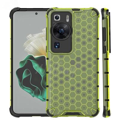 Nárazuvzdorné Průhledné Pouzdro Pro Huawei P60 Pro Bumper Včelí Plástev Armor Pouzdro Pro Huawei P60 Pro Kryt Pouzdra Pro Huawei P60 P 60 Pro