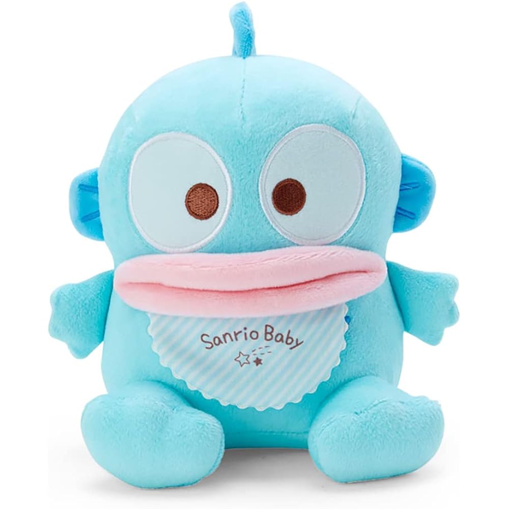 Sanrio Baby Washable Plush Hangyodon Half Fish HANGYODON SanrioBaby Character 17.5 x 16 x 19.5 cm...