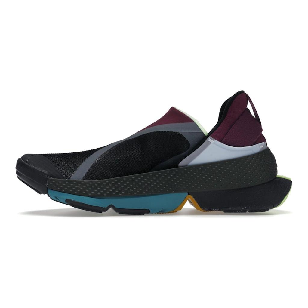 Nike Scarpe da ginnastica unisex GO FlyEase Nero Lime Glow CW5883-004