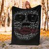 1pc Joker Theme Design Flannel Blanket - 3D Printed Soft Warm, All-Season Lightweight Throw for Camping Travel Bed-080754