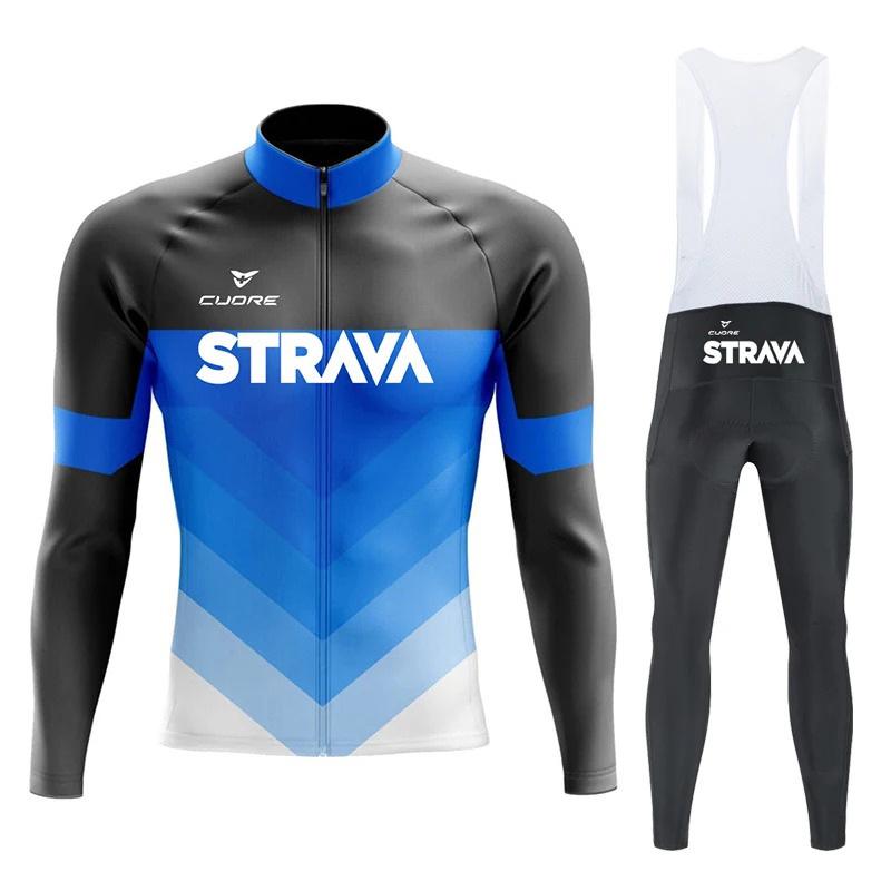 Enganliegender Radanzug, Herren und Damen Gleich, Mountainbike Rennrad Schnelltrocknend Trend Radanzug 2026 Herbst Atmungsaktives Radanzug Set