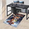 Christmas Deer Chair Mat - Anime Cartoon Design, Non-Slip Carpet for Office, Home Decor, Living Room, Bedroom, Game Room & Dormitory.R042
