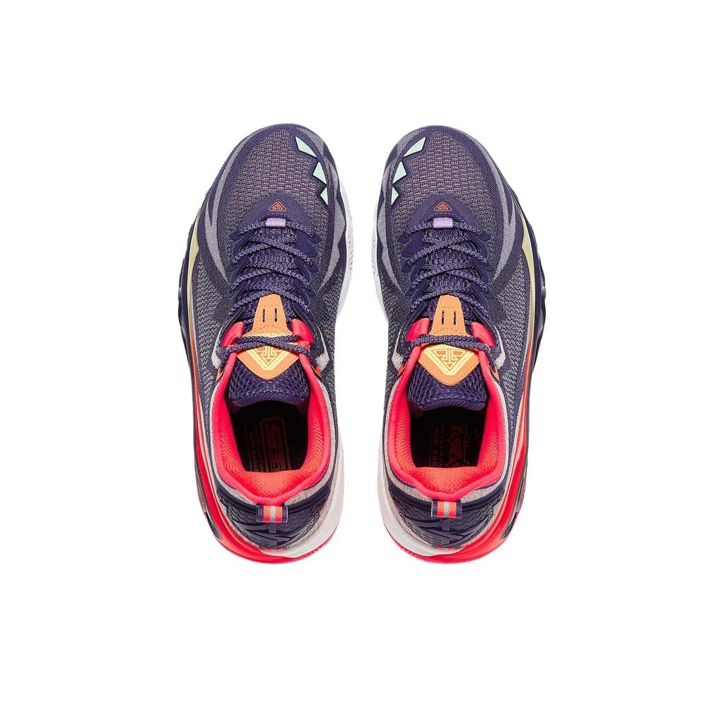 Anta Crazy 2 Pro Basketball Shoes Men sneaker Purple Red Orange 912541606-3