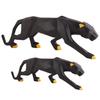 Showpiece for Home Decor Showpiece | | Black Panther Showpiece for Living Room Decor | Office Table Decorative Animal Showpiece (Combo Set of 2)