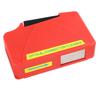Red Optical Fiber Cleaning Box Compact Lightweight SC FC LC ST Fiber Optic End Connector Cleaner