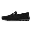 FUSHITON Driving Casual Łatwe do chodzenia Rozmiar Męskie mokasyny, wsuwane, buty, buty, modne, w, czarne, 26,5 cm