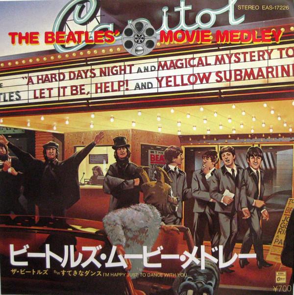 

7inch Record BEATLES Beatles Movie Medley EAS17226 ODEON 1982 Japan Rock Used
