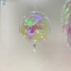 12 Stück schillernde 4D runde Folienballons 22/12/10 Zoll holografische 4D-Folienballons Helium Luft Globos Meerjungfrau Geburtstag Hochzeit Dekoration 5