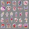 54 Magical Digital Circus Graffiti Stickers Personalized Cartoon Animation Decorative Mobile Phone Case Glue Stickers