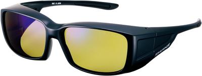 Sunglasses Over Glasses MBK Matte Black [SWANS] OG4-0168