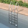 VidaXL Swimming Pool Ladder 54x38x211 Cm Stainless Steel 304 93463