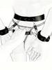 Handcuffs Sex PU Leather Body Harness Cuffs Bondage Straps Kit Erotic Adult Sex Toys For Couples Party Sexy Accessories SM Product