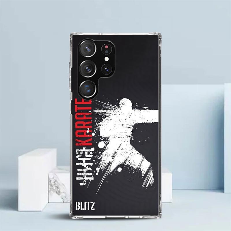 Oyama Kyokushin Karate Phone Case For Samsung Galaxy S24 S25 Edge S26 Ultra S22 S23 Plus S21 + S20 FE Soft TPU Back Cover Galaxy