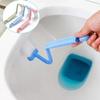 1PC Curved Toilet Brushes Long Handle Toilet Cleaning Brushes Household Deep Cleaning Tools Bathroom Accessories Blue Pink Green