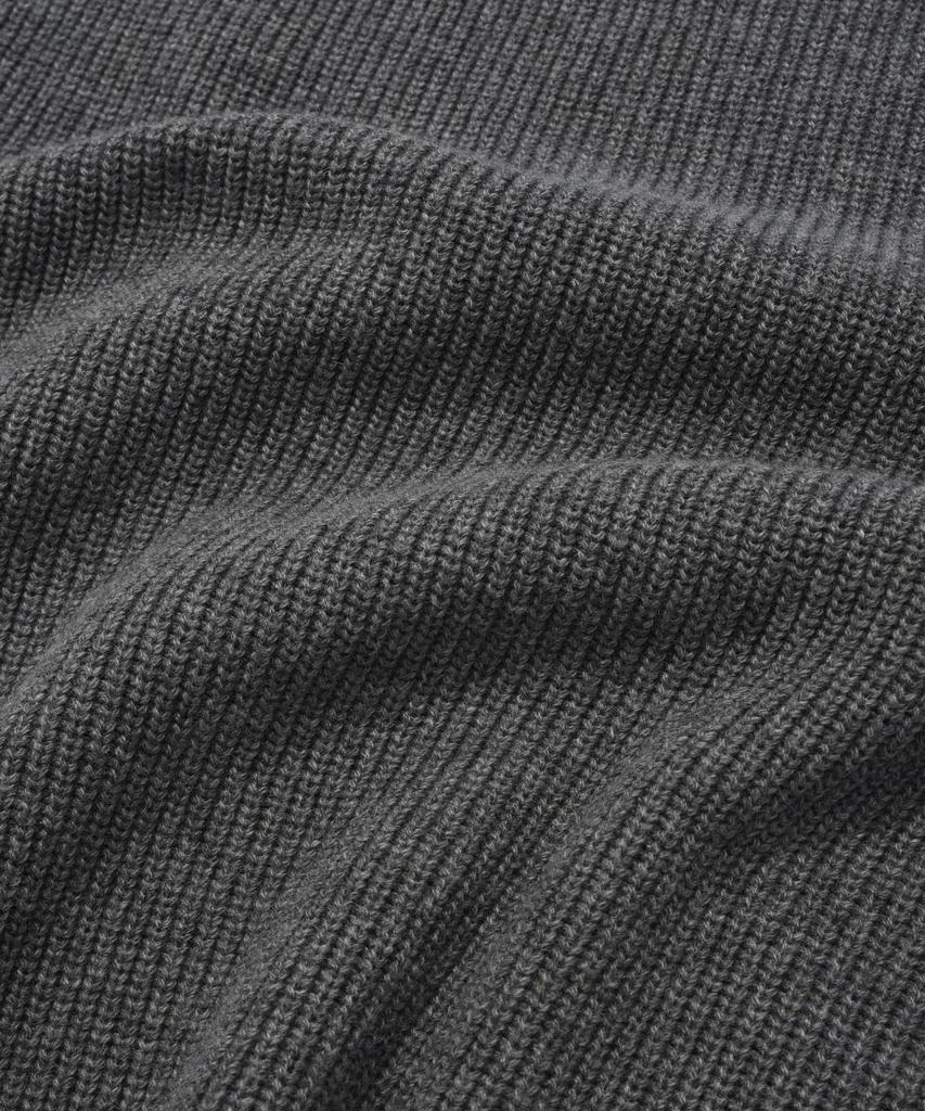 COVERNAT Middle C Logo Crewneck Knit Melange Gray