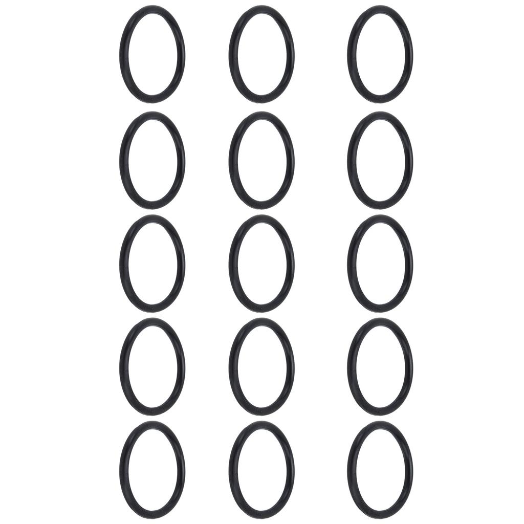 15Pcs Round Rubber Motor Belt Nitrile Rubber O Rings 5mm Diameter for Mechanical Equipment Transmission Parts5405 0005