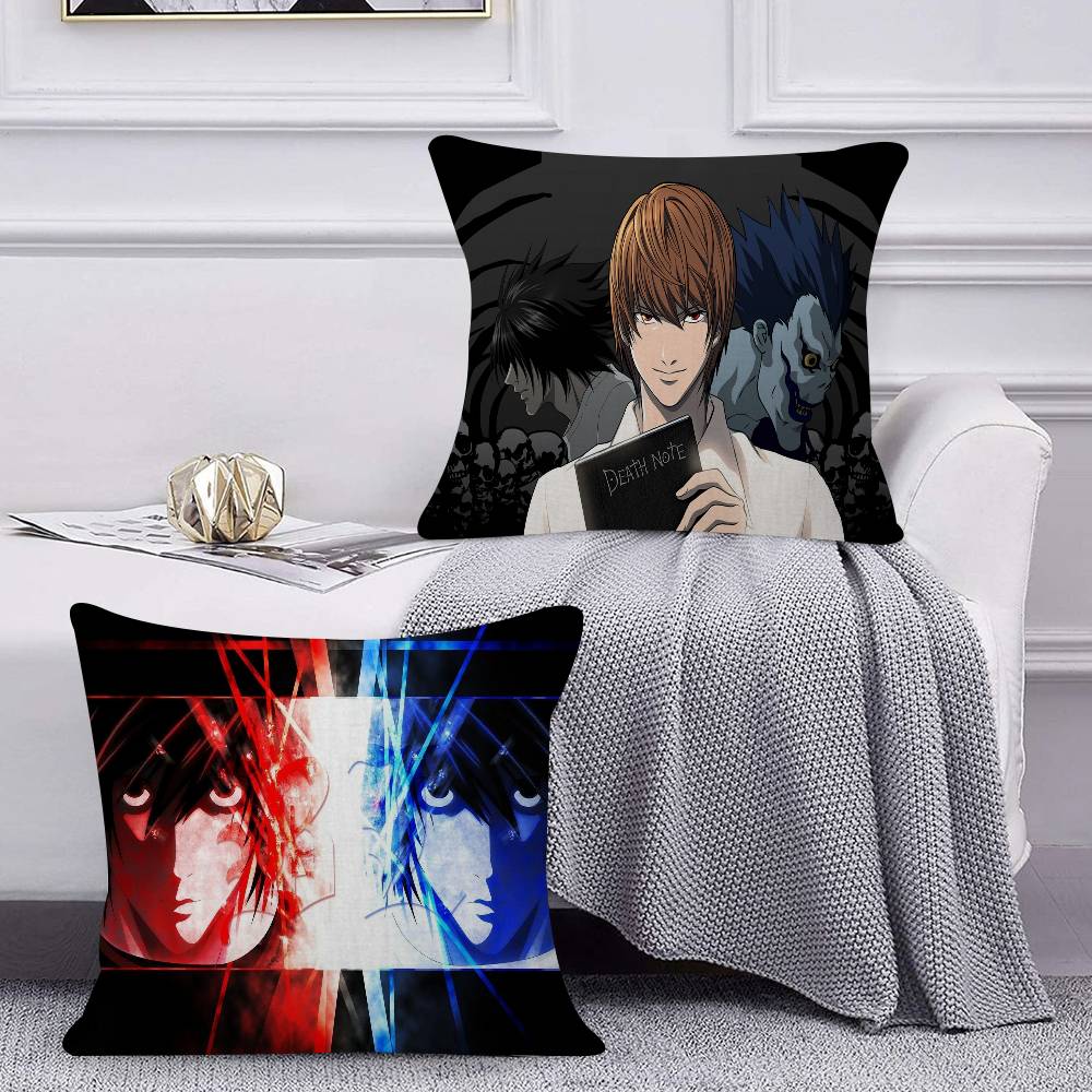 D-Death N-Note Japan Cartoon Anime Pillow Anime Pillow Sofa Bed Head Pillow Cover Cushion Cover Fashion