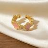 Lucky Four-leaf Clover Ring - Unique High-end Open and Adjustable Ring