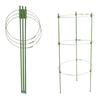 Plant Support Cage Resistant Garden Plant Support Ring Plant Stake Plant Support Tomato Cage, 45 Cm Plant Lattice Frame Kit