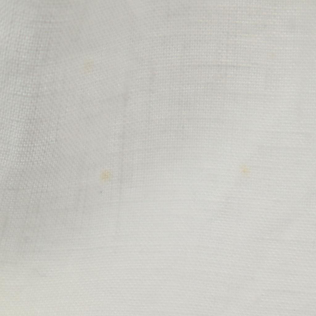 HAVERSACK Long Sleeve Round Collar Linen Shirt S White Women Used