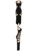 European Style 2026 Summer Women's Hollow Low Neck High Waist Slim Fit Slit Long Dress