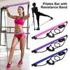 Pilates Bar with Resistance Band Strength Training Fat Burning Body Shaping Multifunctional Exercise Bar Home Gym Workout Men Women Fitness Equipment
