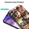 Black tpu Case For Samsung Galaxy A50 50S A30S A10 A01 A11 A21S A31 A41 A51 A71 Cover Attack on Titan