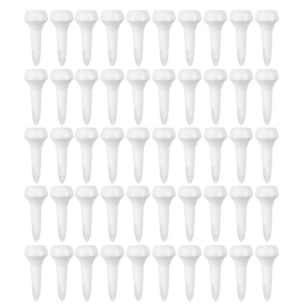 50pcs Multi-Color Mushroom Ball Nail Precise Swing Golf Tee Golf Ball Pegs  Golf Practice