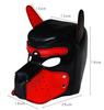 Bondage Hundehaube Maske Erwachsene Cosplay Spiel Abnehmbare Schnauze Sexy Fesseln Halloween Maske Sexspielzeug für Frauen Männer Paare