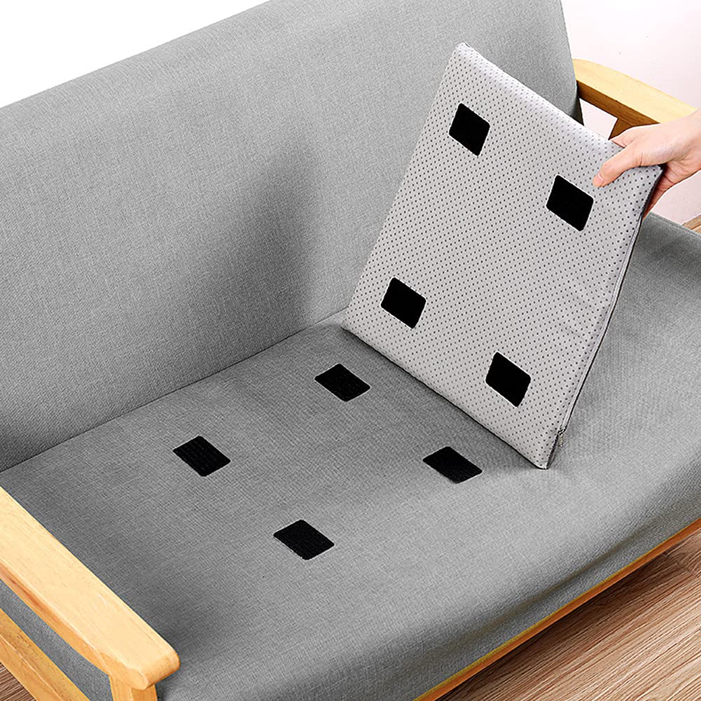 Orirya Klettband mit doppelseitigem Klebeband, Stark, Für Stoffe, Weiß, Schwarz, Männlich und