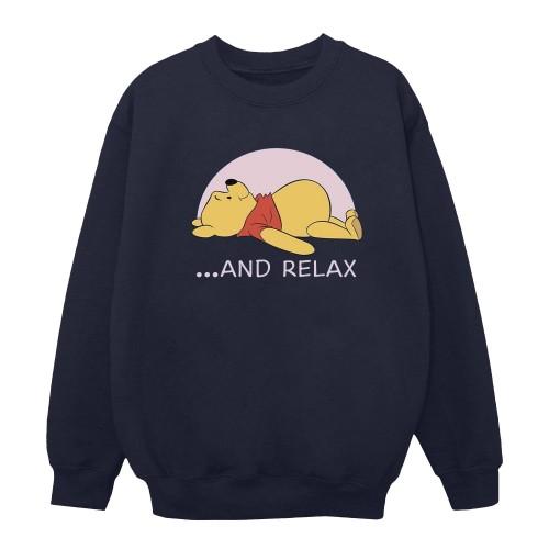 Disney Womens/Ladies Winnie The Pooh Relax Sweatshirt