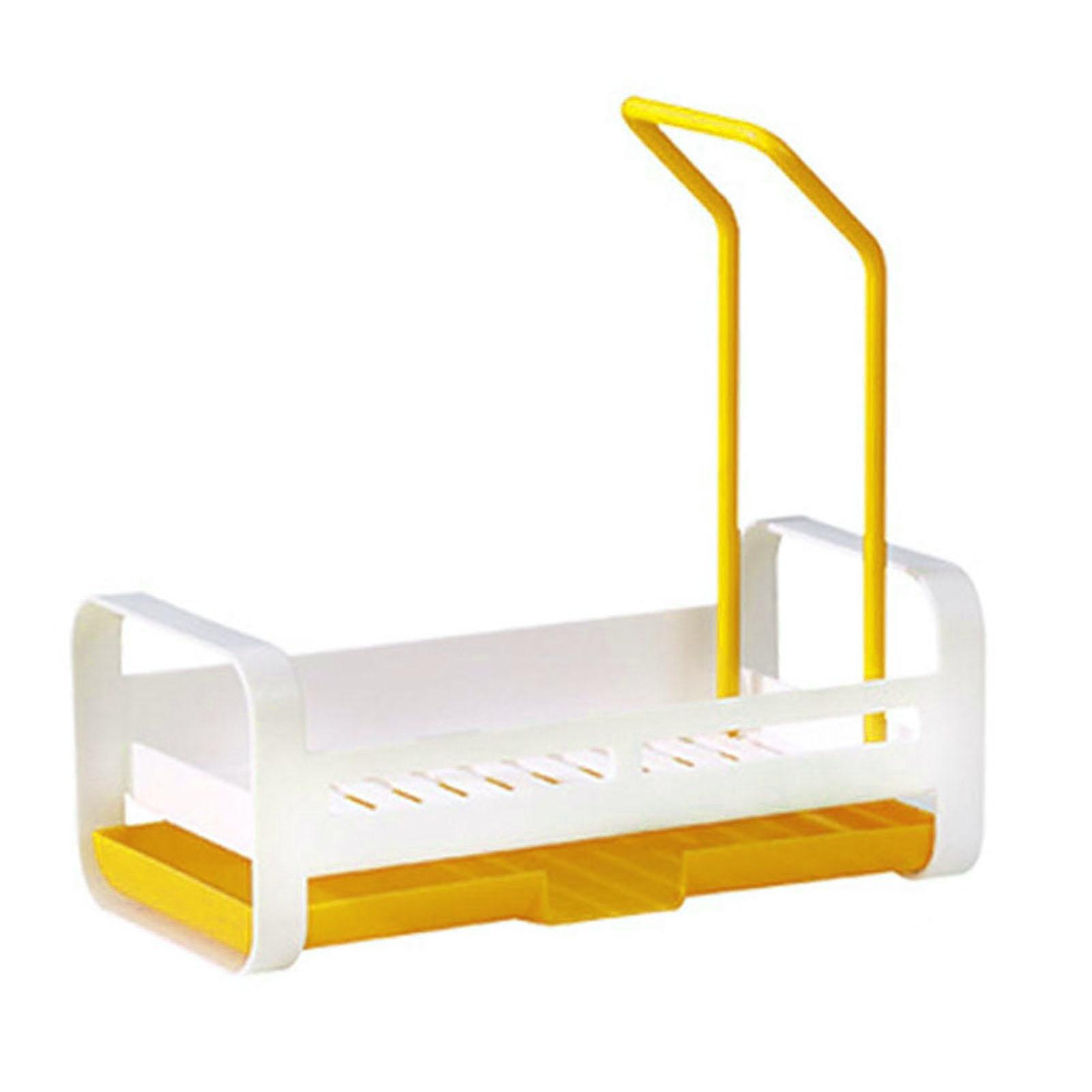 Kitchen Sink Sponge Holder With Drip Tray Kitchen Sink Caddy Organizer