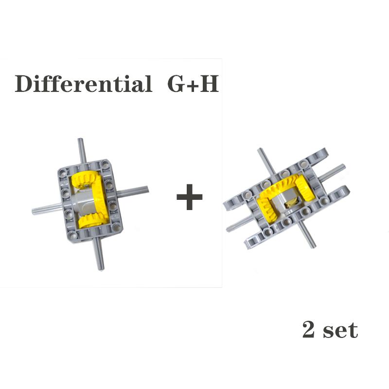 Power Functions Baustein Technische Motorteile Multi PF Werkzeug Kompatibel 8293 8883 Auto Zug M L XL Servomotor Steine Spielzeug