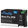 Z-Wave Smart Switch - Shelly - Qubino Wave Pro 2PM - 25 A - Hutschiene - Verbrauchsmesser