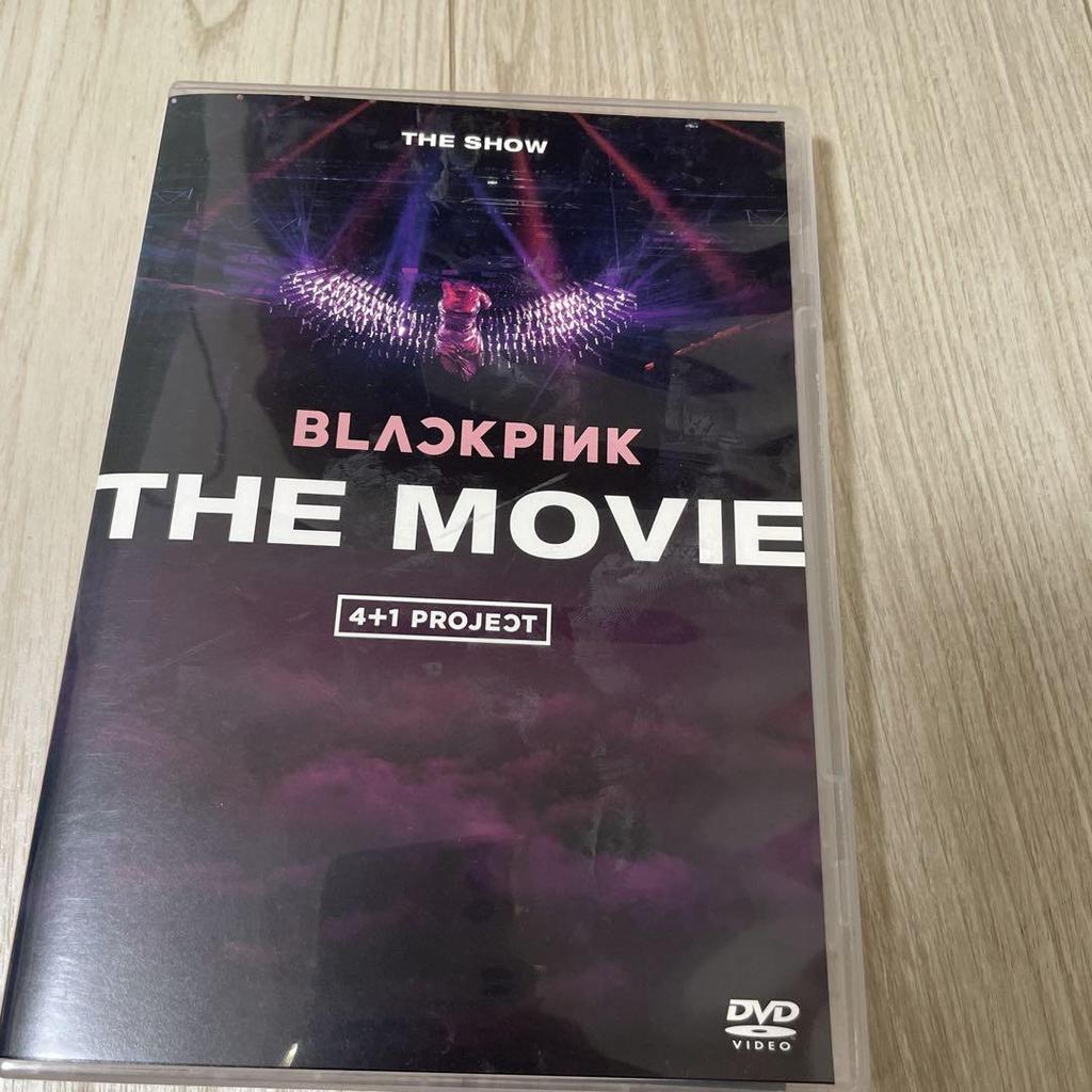[USED] BLACKPINK THE MOVIE 4+1 PROJECT DVD