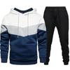 Mens Hooded Tracksuit Set Sport Casual Streetwear