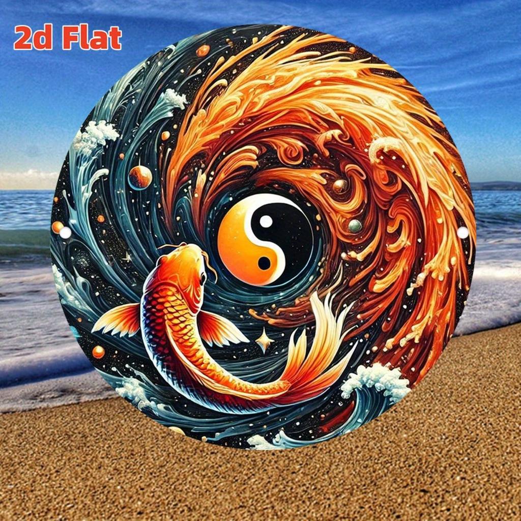 2D Flat Metal Wall Sign Decor